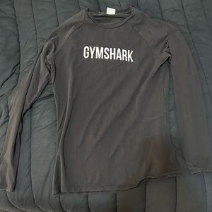 Gymshark Black Long sleeves Shirt Size Medium